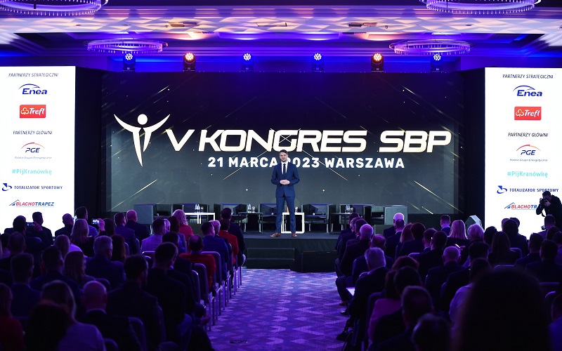 zdjęcie przedstawiające uczestników V kongresu SBP , autor zdjęcia Stowarzyszenie Sport Bizness Polska